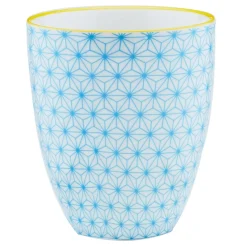 Best Bjorn 6 Mugs Pattern Color bleu clair/rouge/jaune - 30 cl