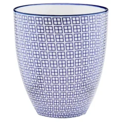 Outlet Bjorn 6 Mugs Pattern Dark blue bleu foncé - 30 cl