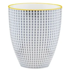 Discount Bjorn 6 Mugs Pattern Eclipse gris anthracite - 30 cl