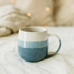 Novastyl 6 Mugs Rita Bleu44Cl En Grès