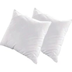 Hypsom 2 Oreillers Alaska à Fibres creuses polyester blancs - 65x65 cm