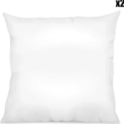 Home Collection 2 Oreillers fabrication française blancs