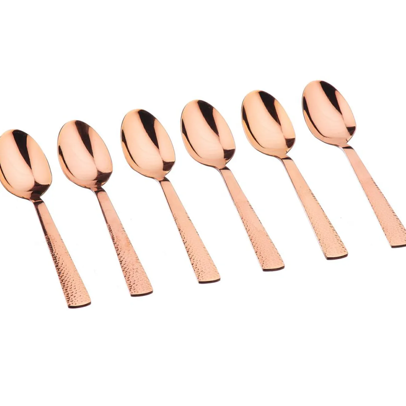 Bjorn 6 Petites cuillères Finn cuivrées