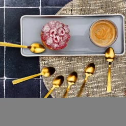 Discount Bjorn 6 Petites cuillères Finn dorées