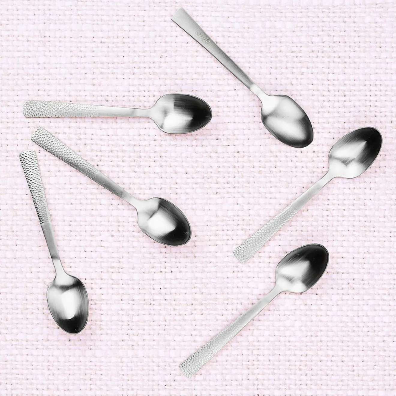 Bjorn 6 Petites cuillères Finn inox mat