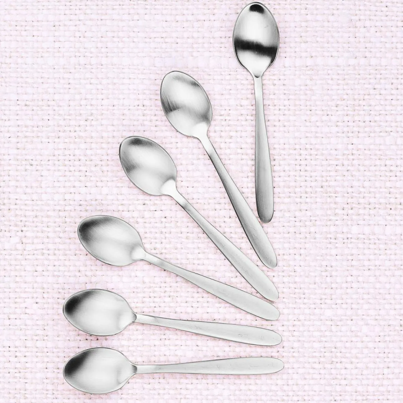 Best Bjorn 6 Petites cuillères Kaja inox mat