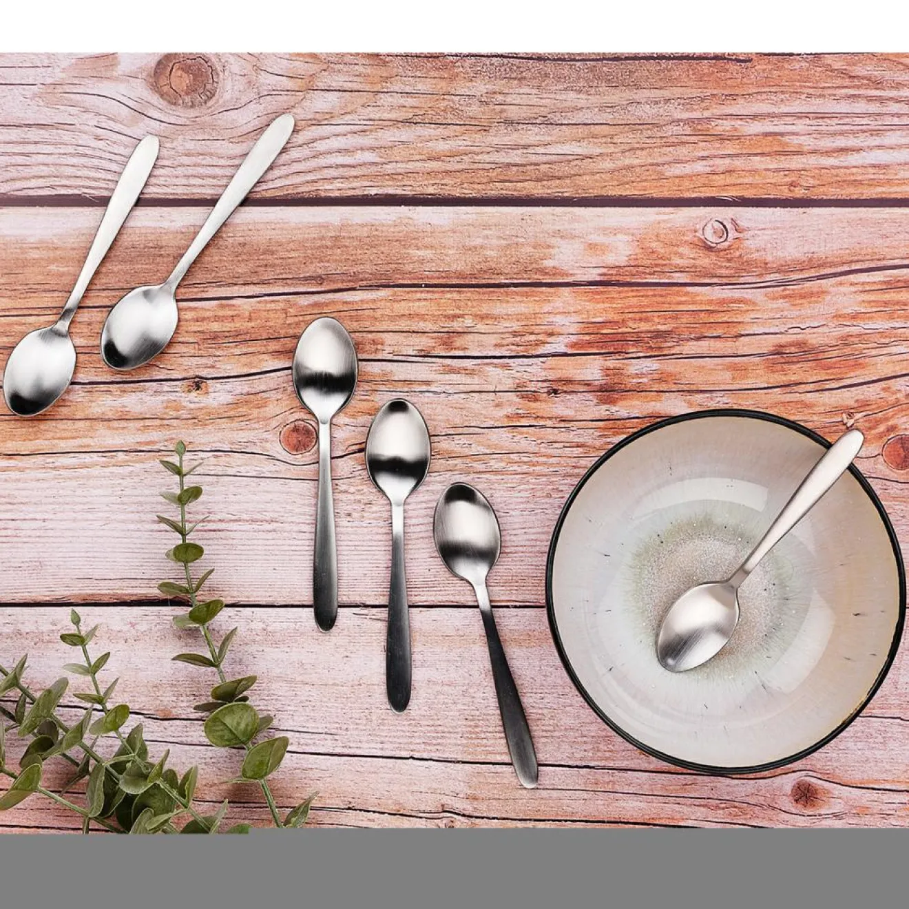 Best Bjorn 6 Petites cuillères Kaja inox mat