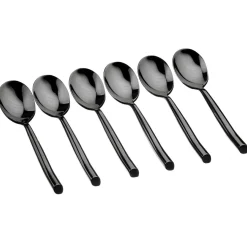 Best Bjorn 6 Petites cuillères Knut noires