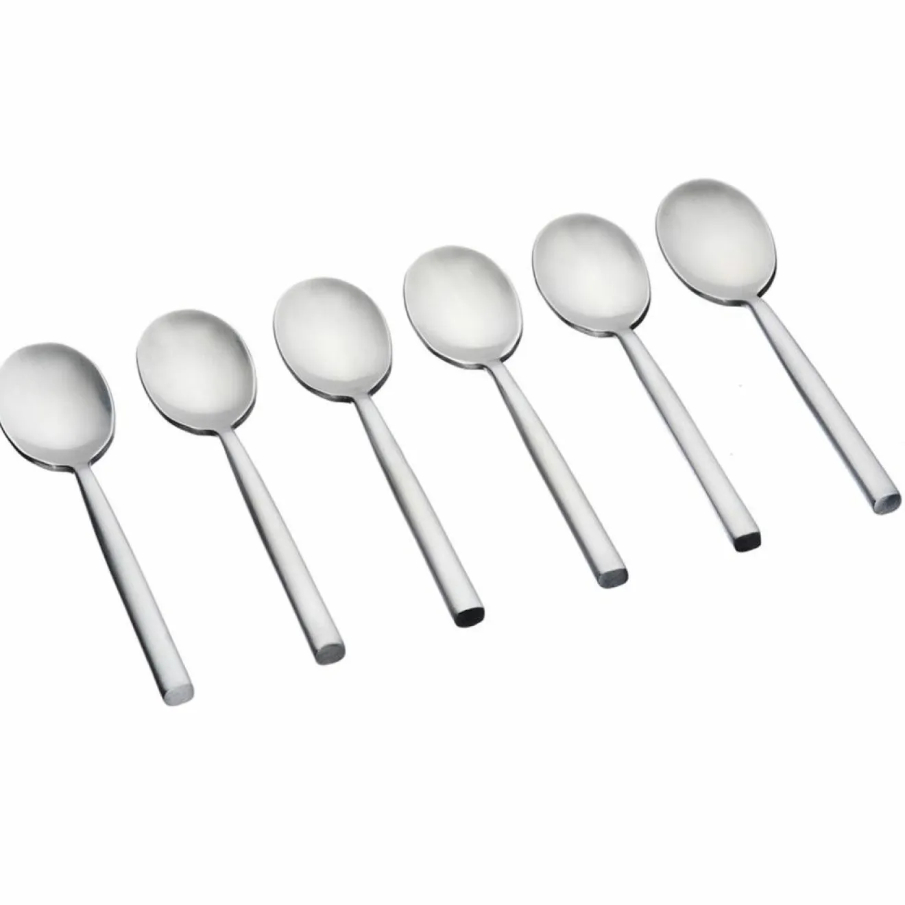 Bjorn 6 Petites cuillères Nils inox mat