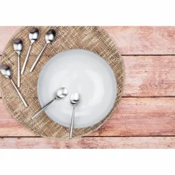 Bjorn 6 Petites cuillères Nils inox mat