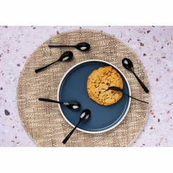 Bjorn 6 Petites cuillères Oglu noires