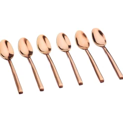 Outlet Bjorn 6 Petites cuillères Olaf cuivrées