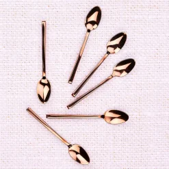 Outlet Bjorn 6 Petites cuillères Olaf cuivrées