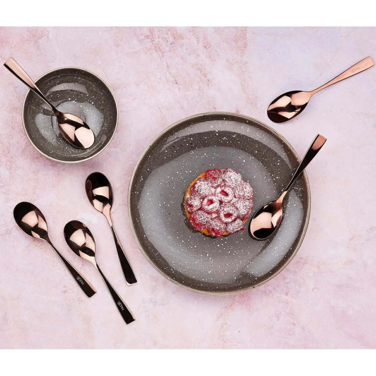 Bjorn 6 Petites cuillères Sven cuivrées