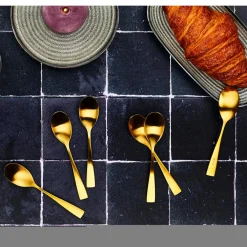 Hot Bjorn 6 Petites cuillères Sven dorées