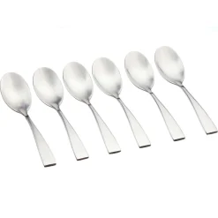 Bjorn 6 Petites cuillères Sven inox mat