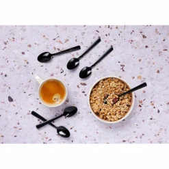 Bjorn 6 Petites cuillères Telmo noires