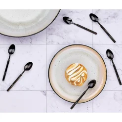 Bjorn 6 Petites cuillères Viggo noires