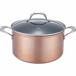 Gam'Hotel 5 Pièces en Céramique Cuivré Élégance Greblon cuivre