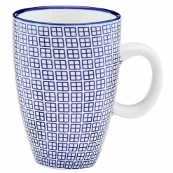 Discount Bjorn 6 Tasses à café Pattern Dark blue bleu foncé - 9 cl