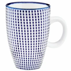 Discount Bjorn 6 Tasses à café Pattern Dark blue bleu foncé - 9 cl