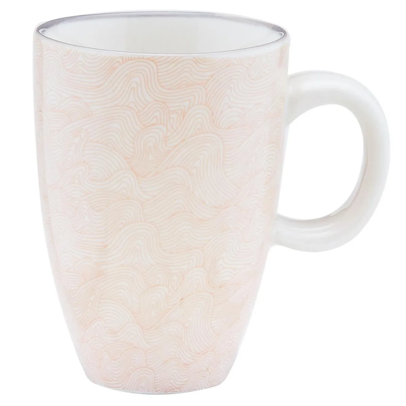 Bjorn 6 Tasses à café Pattern Pastel rose pastel/bleu pastel/vert pastel - 9 cl
