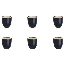 Bjorn 6 Tasses en Grès Iris blanc/ivoire - 15 cl