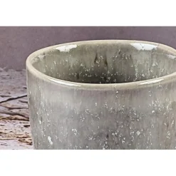 Bjorn 6 Tasses en Grès Stellar gris/anthracite - 15 cl