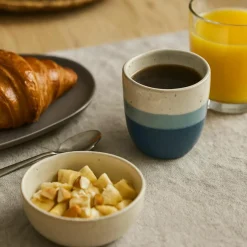 Online Novastyl 6 Tasses ExpressoRiga Bleu 11Cl En Grès