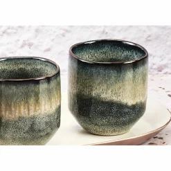 Hot Bjorn 6 Tasses Genesis bleu/gris kaki - 15 cl