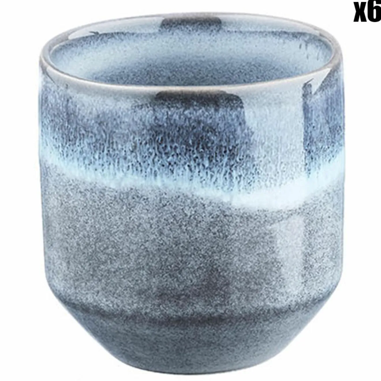 Bjorn 6 Tasses Genesis bleus - 15 cl