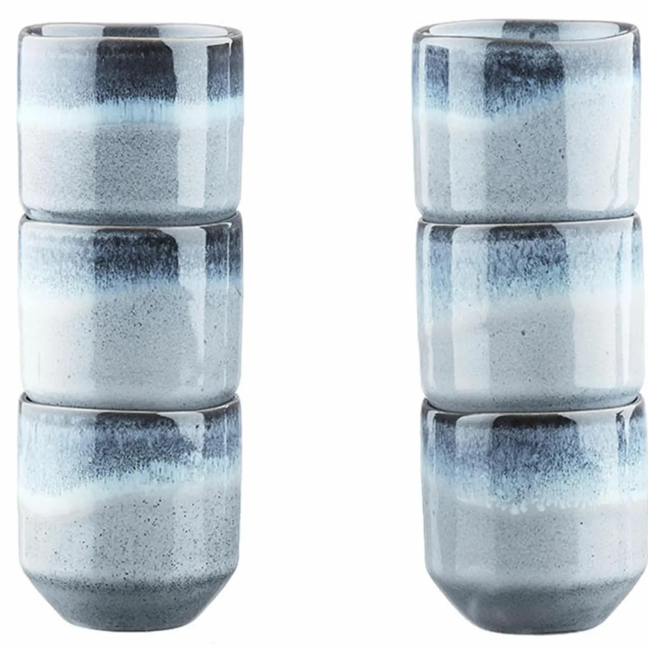 Bjorn 6 Tasses Genesis bleus - 15 cl