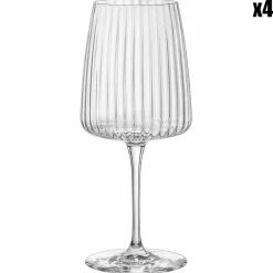 Bormioli 4 Verres à Vin Exclusiva transparents - 53.5cl
