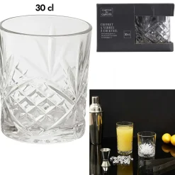 Cook Concept 4 Verres Cocktail transparents - D.8,2 cm