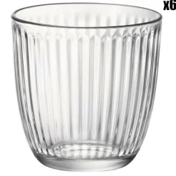 Bormioli 6 Verres Line transparents - 29 cl