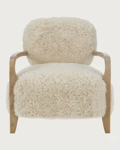 Uniqka Anna - Fauteuil en bois massif