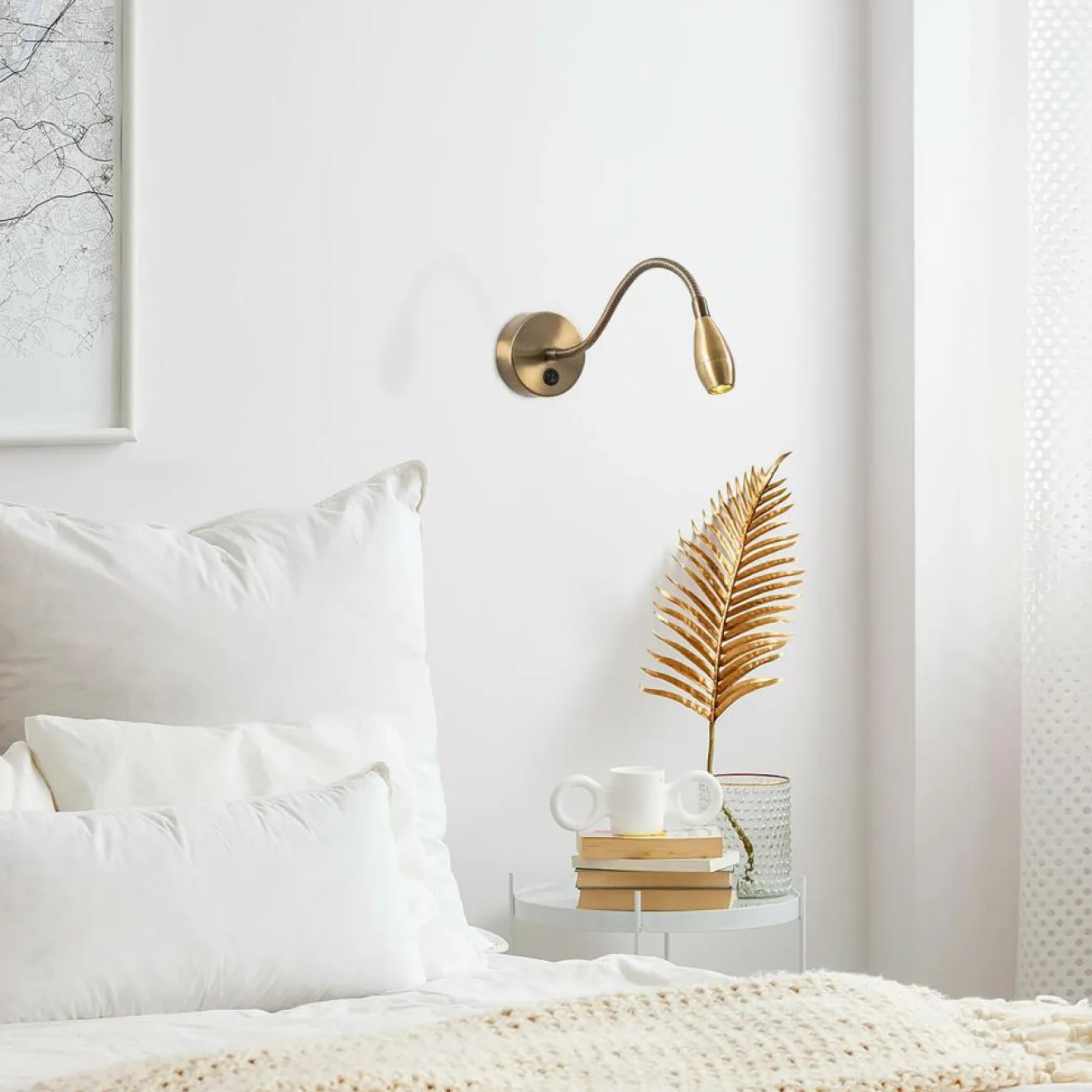 Opviq Applique murale vintage - 8x38x15 cm