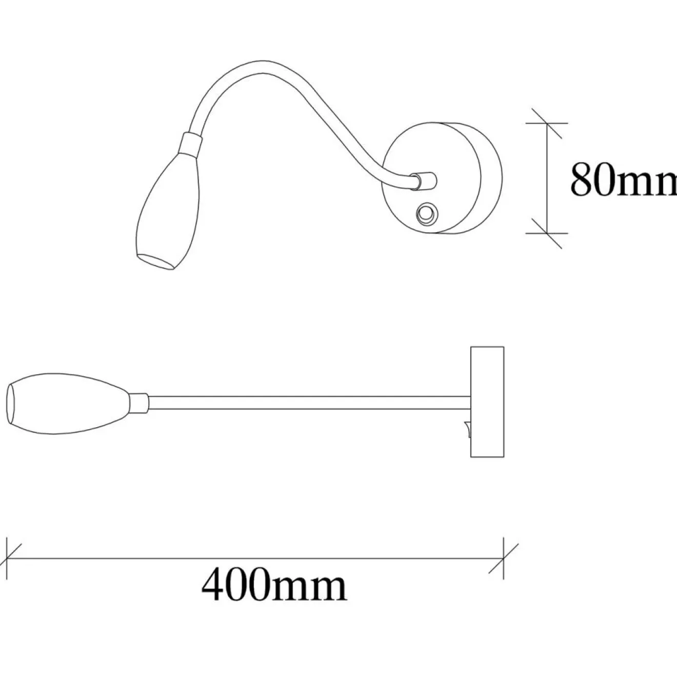 Opviq Applique murale vintage - 8x38x15 cm