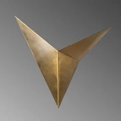 Opviq Applique Murale Bird 3203 marron - H.34x34x5 cm