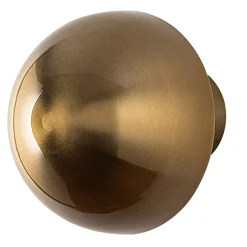 Opviq Applique murale Fungal dorée - D.16 cm