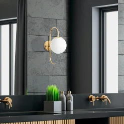 Sheen Applique murale Jewel dorée - 36 ccm