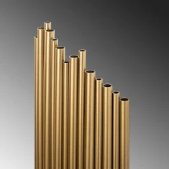 Opviq Applique murale Kara dorée - 18x40 cm