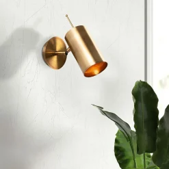 Opviq Applique Murale Kem dorée - 9x22x23 cm