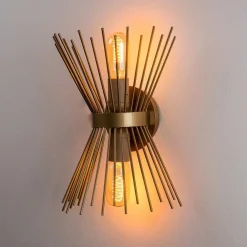 Sheen Applique murale Kirpi dorée - 23x16x33 cm