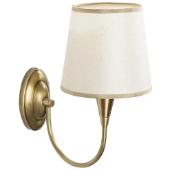 Online Wooden Art Applique murale Pardo doré/blanc - 16x28x31 cm