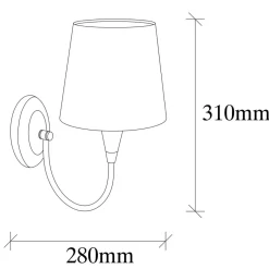 Online Wooden Art Applique murale Pardo doré/blanc - 16x28x31 cm
