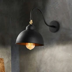 Discount Opviq Applique Murale Saglam noire - 21x32x28 cm