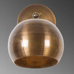 Opviq Applique murale Sivani dorée - 15x28x21 cm