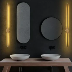 Outlet Opviq Applique murale Sword dorée - 91x10x7 cm