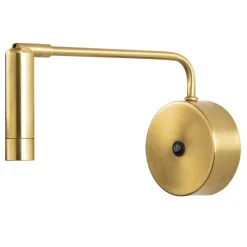 Opviq Applique murale Ugur jaune/noir - 10x27x15 cm